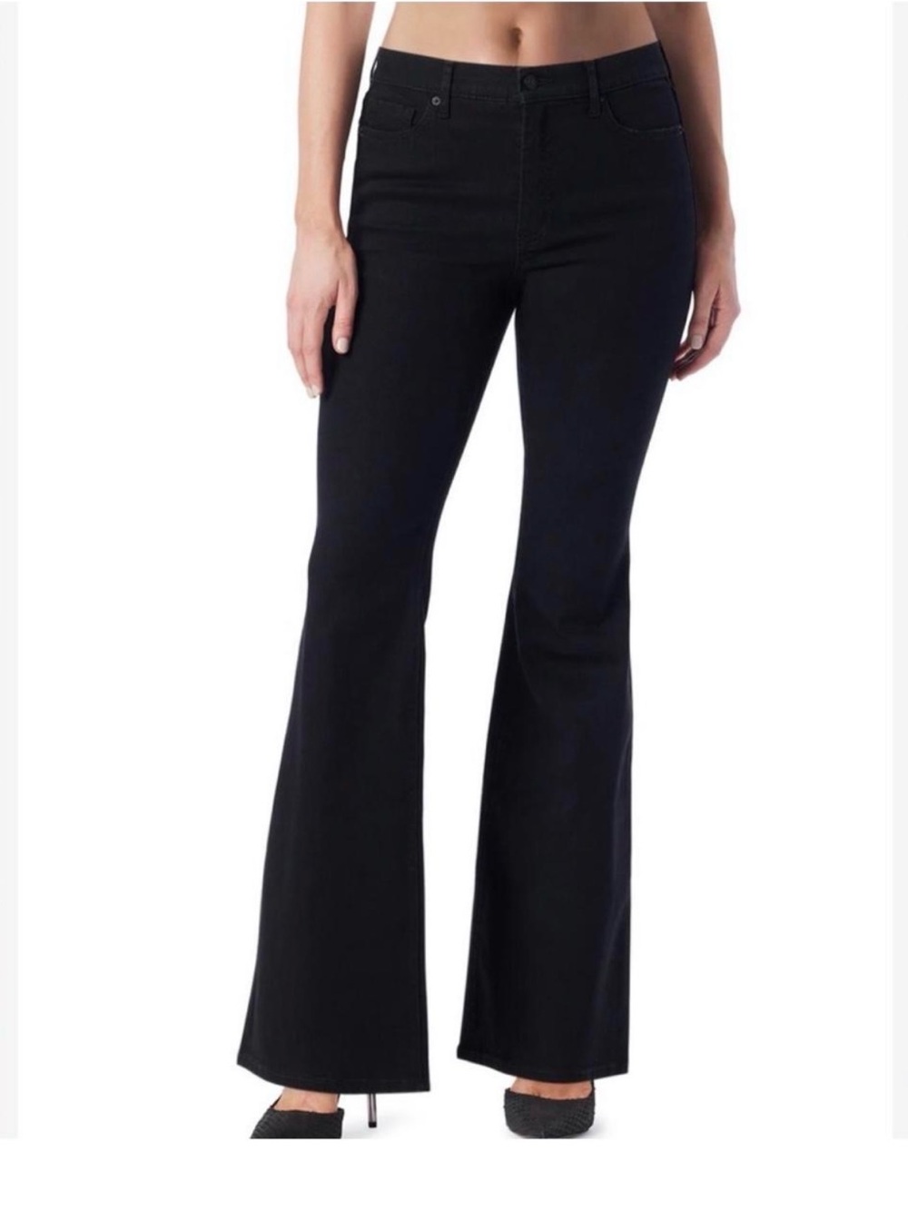 Jessica Simpson Rockin’ Curvy Boot Jeans Size 30 Black Denim